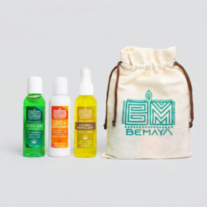 Kit de Playa 3 x 60 ml | Bloqueador, Repelente y After Sun | BEMAYA