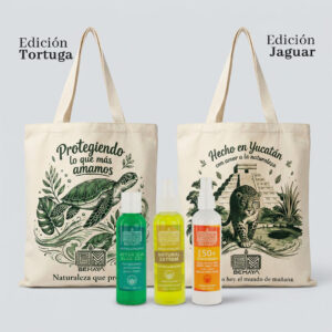Kit Totebag BEMAYA | Jaguar o Tortuga | Regalo Premium