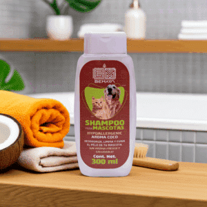 Shampoo Herbal para Perros y Gatos Aroma Coco 300 ml