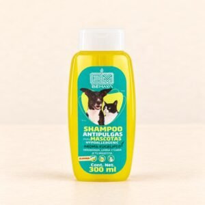 Shampoo Antipulgas para Perros y Gatos con Eucalipto 300 ml | BEMAYA