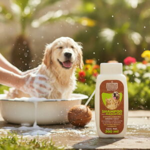 Shampoo Coco Mascotas 300 ml | Perros y Gatos | Bemaya